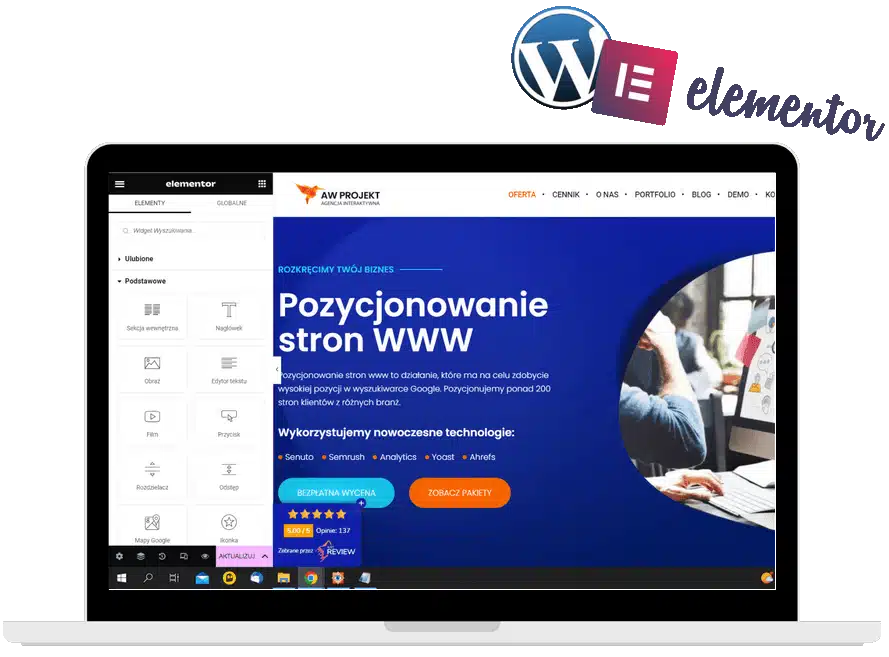 tworzenie stron internetowych