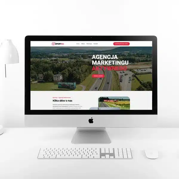 Wykonanie strony internetowej SPORT4U